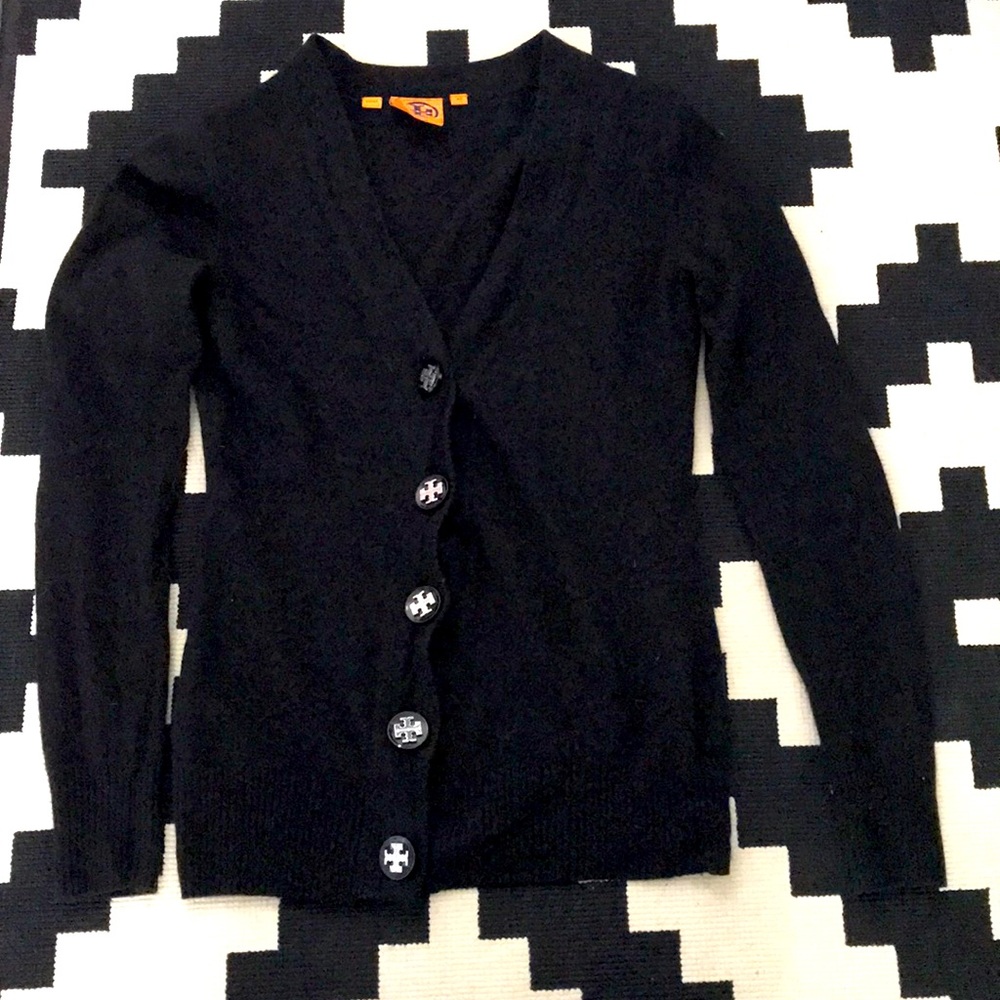 Tory Burch button up sweater